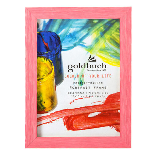 Κορνίζα Goldbuch Color Up ροζ 10x15 cm