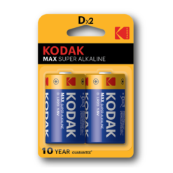 Kodak Max αλκαλικές D x2