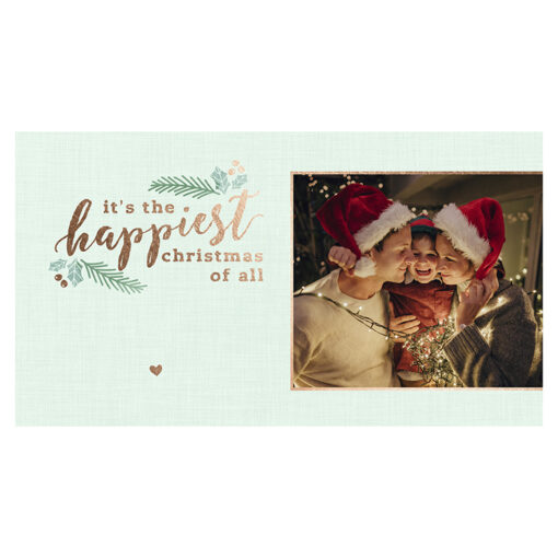 Χριστουγεννιάτικη κούπα Happiest Christmas με φωτογραφία - Image 2