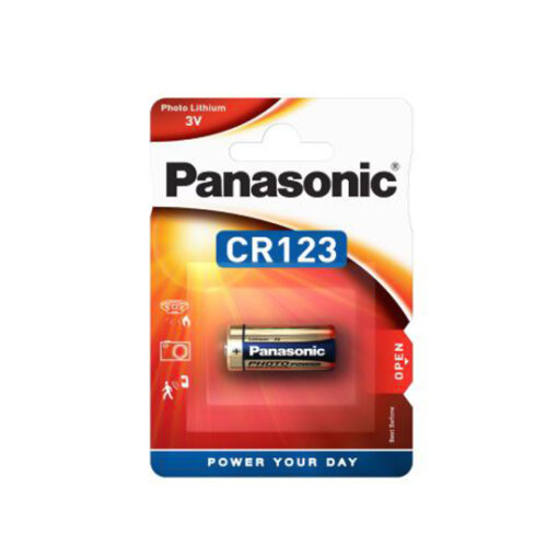 CR123 μπαταρία λιθίου Panasonic